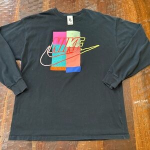 Nike Black Crew Neck Tee